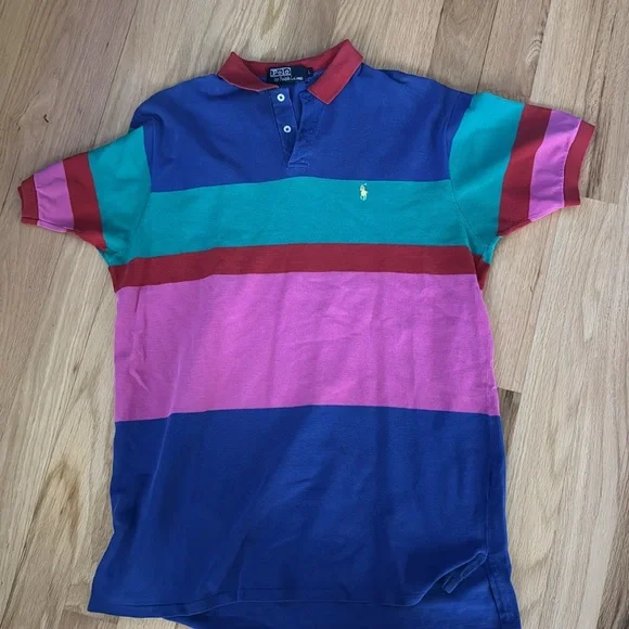 Ralph Lauren vintage mens polo shirt - Picture 2 of 3